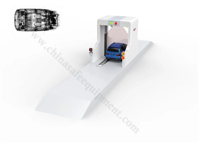 Compact Vehicle Car X-ray Inspection System at Custom Checkpoints Using for Car Security System