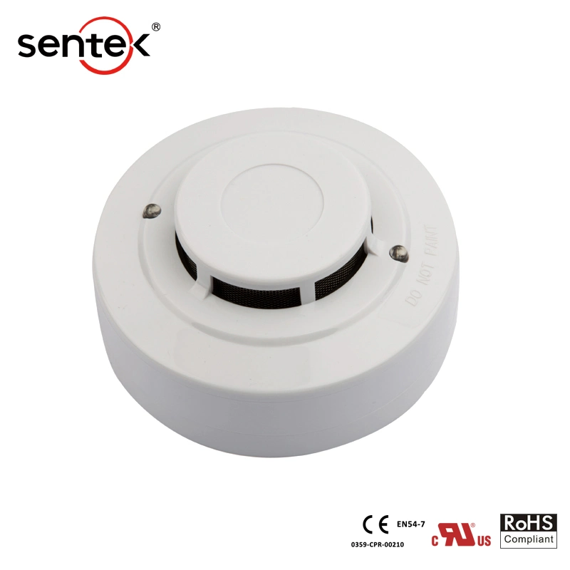 2 Wire 4 Wire Smoke Detector Sensor for Home Security System