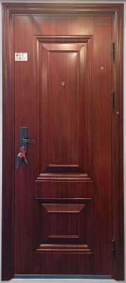 Modern Steel Reinforced Exterior Steel Metal Door Others Fancy Safety Security Doors Cheap Price