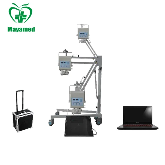 Medical Equipment X-ray Medical Digital High Frequency 4kw Mini Portable X Ray Machine with Dr System