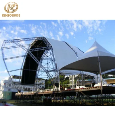 C Channel Outdoor Stage Truss Roof Truss System