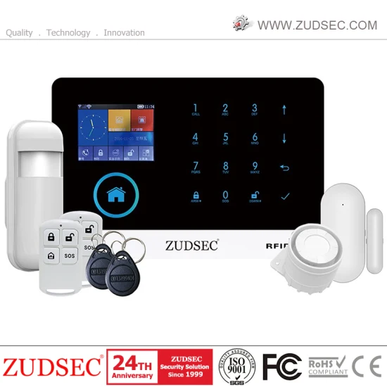 Factory Manufacturer Smart Life Intrusion Anti-Theft Intruder WiFi GSM/ GPRS Burglar Wireless Home Security Alarm System